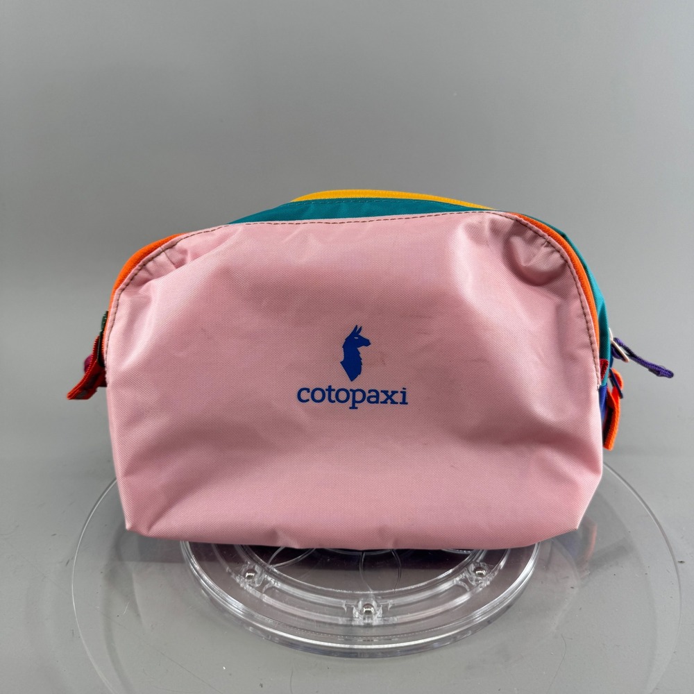 Cotopaxi Unisex Del Dia Toiletry Bag Repurposed Nylon Patchwork Multi Color 9"